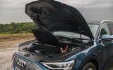 Audi E-tron 55 Quattro 2019 road test review - engine bay