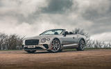 22 Bentley Continental GTC cabriolet RT 2023 statique avant