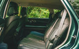 22 Genesis GV80 2021 road test review rear seats