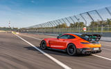 Mercedes-AMG GT Black Series road test review - on track rear