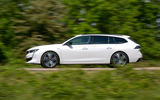 Peugeot 508 SW 2019 review - on the road side