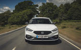 Seat Leon 2020 road test review - on the road nose