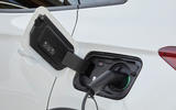 Vauxhall Grandland X Hybrid4 2020 road test review - charging port