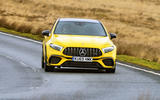 Mercedes-AMG A45 S 4Matic+ 2020 road test review - on the road nose