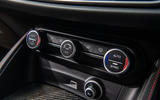 Alfa Romeo Stelvio Quadrifoglio 2019 road test review - climate controls
