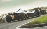 BAC Mono 2018 review - cornering rear