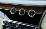 Bentley Continental GT 2018 Autocar road test review analogue dials