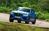 Jaguar F-Pace SVR 2019 road test review - OTR front