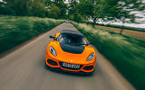 23 Lotus Exige Spot 390 Final 2021 RT on road nose