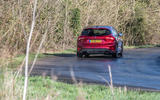 Ford Focus ST-line X 2019 road test review - cornering rear