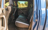 Ford Ranger Raptor 2019 road test review - rear seats