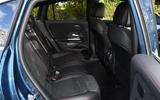 24 Mercedes Benz EQA 2021 road test review rear seats
