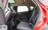 Renault Captur 2020 road test review - rear seats