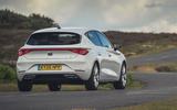 Seat Leon 2020 road test review - on the road rear
