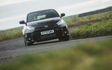 24 Toyota GR Yaris 2021 UK road test review on road front
