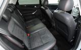 Ford Mondeo Titanium X Sport rear seats