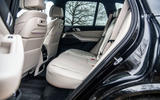BMW X5 2018 road test review - rear seats