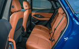 Jaguar E-Pace review rear seats