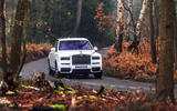Rolls Royce Cullinan 2020 road test review - cornering front