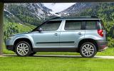 Skoda Yeti side profile
