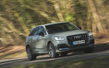 Audi SQ2 2019 road test review - cornering front