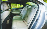 26 Genesis G70 2021 road test review rear seats