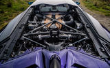 Lamborghini Aventador SVJ 2019 road test review - engine bay