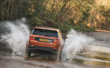 Land Rover Discovery Sport 2020 road test review - splash rear