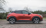 Nissan Juke 2020 road test review - static side