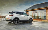 Vauxhall Grandland X Hybrid4 2020 road test review - static rear