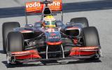 Hamilton tops Barcelona F1 test