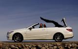 Mercedes-Benz E 350 CGI Cabriolet roof opening