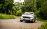 27 Skoda Enyaq IV 2021 RT cornering front