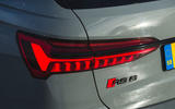 Audi RS6 Avant 2020 road test review - rear lights