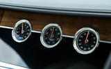Bentley Continental GT 2018 Autocar road test review dials