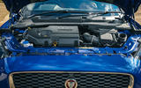 Jaguar E-Pace review engine front