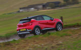 Renault Captur 2020 road test review - on the road rear