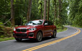 BMW X4 2018 road test review hero forest