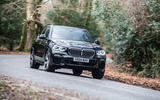 BMW X5 2018 road test review - cornering front