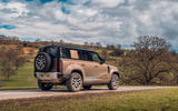 Land Rover Defender 2020 road test review - static rear