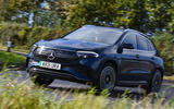 29 Mercedes Benz EQA 2021 road test review on road