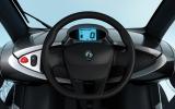 Renault Twizy EV dashboard