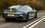 Aston Martin Rapide AMR 2019 first drive review - hero rear