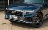 Audi Q8 50 TDI Quattro S Line 2018 road test review - front end