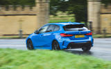 BMW 1 Series 118i 2019 road test review - hero rear