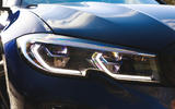 BMW 3 Series Touring 2020 road test review - headlights