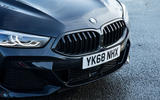 BMW 8 Series Coupé 2019 road test review - front bumper