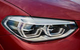 BMW X4 2018 road test review headlights