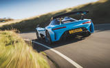Dallara Stradale 2019 road test review - hero rear