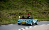 Morgan Plus Four 2020 road test review - hero rear